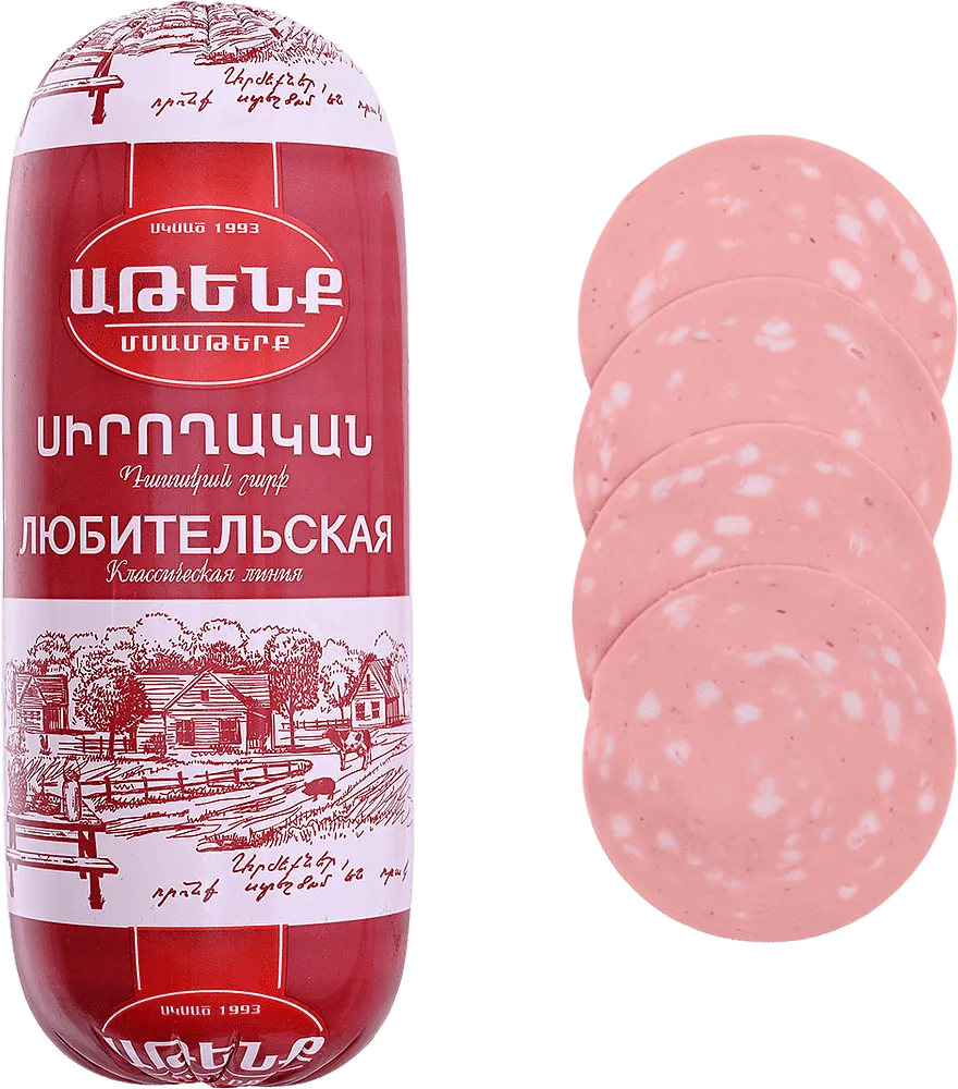 Boiled amateur sausage "Atenk Classic"
