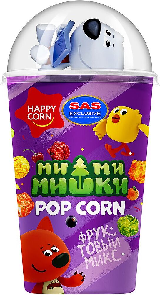 Fruit pop corn "Happy Corn Mimimishki" 50g
