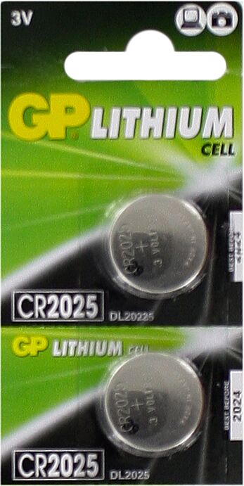 Литиевая батарейка "GP Lithium CR2025 3V" 1шт