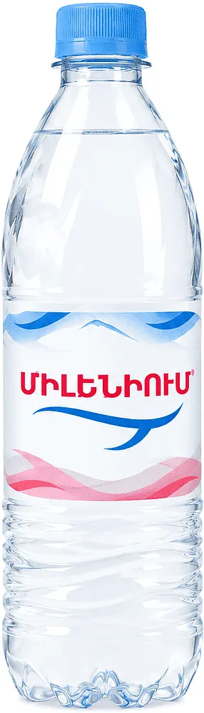 Աղբյուրի ջուր «Միլենիում Food Court» 0.5լ 