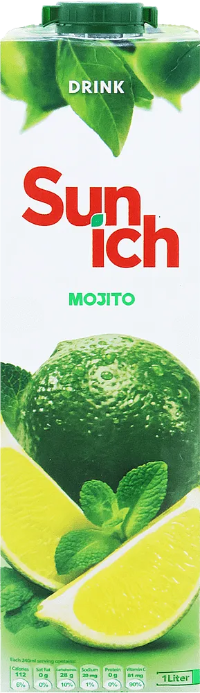 Ըմպելիք մոհիտոյի «Sunich Mojito» 1լ
