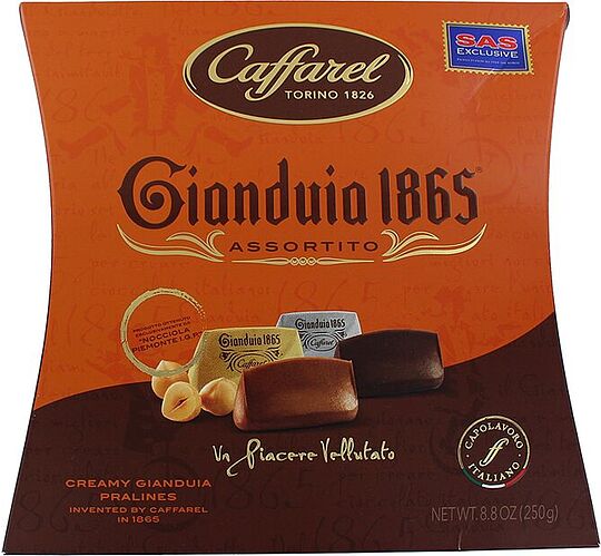 Շոկոլադե ասորտի «Caffarel Gianduia» 250գ