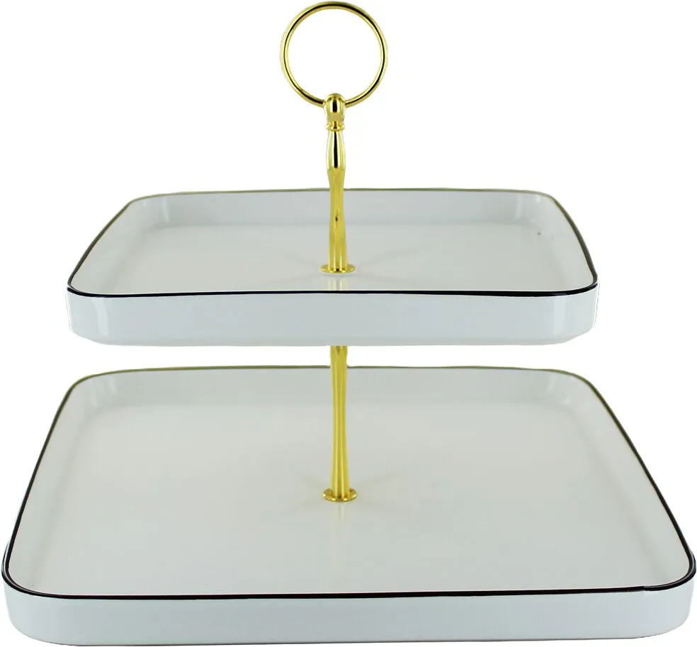 Ceramic platter "Lotus" 2 pcs

