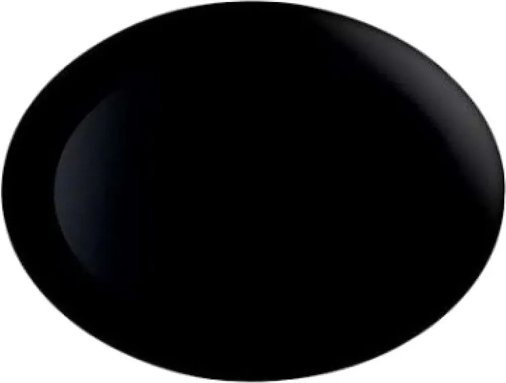 Glass platter "Luminarc Diwali Noir"

