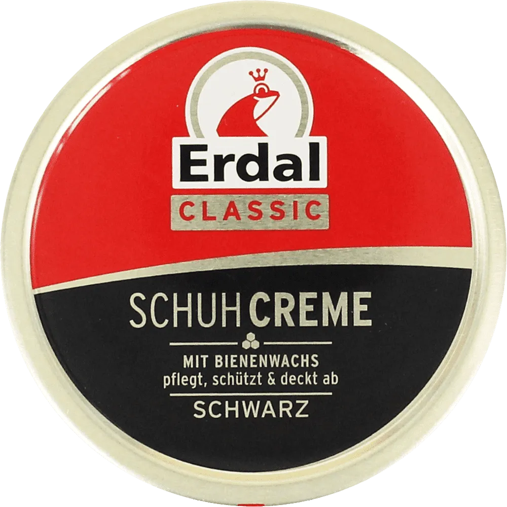 Black shoe cream "Erdal Classic" 75ml 