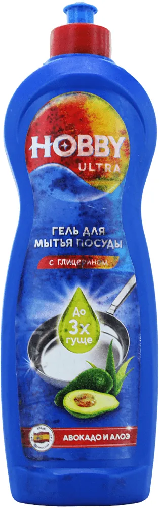Dishwashing liquid "Hobby Ultra" 750ml
