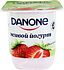 Йогурт с клубникой "Danone" 120г, жирность: 2.5%