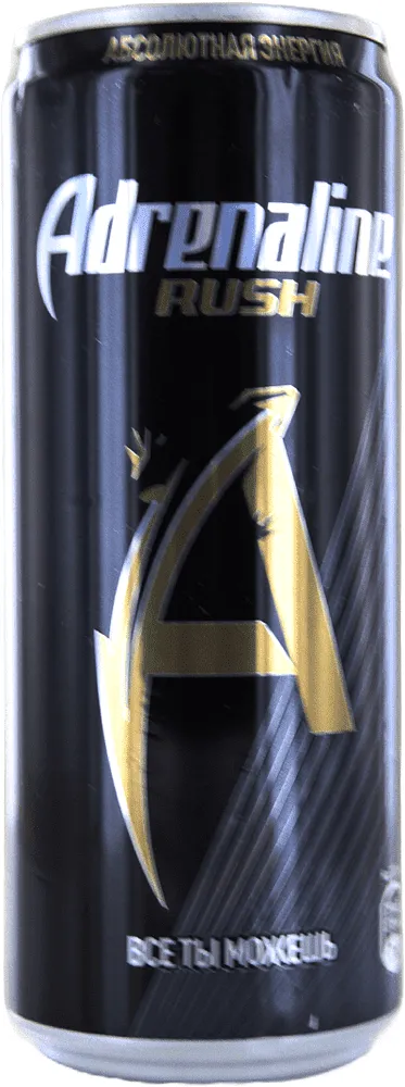 Energy carbonated drink "Adrenaline Rush" 0.33l