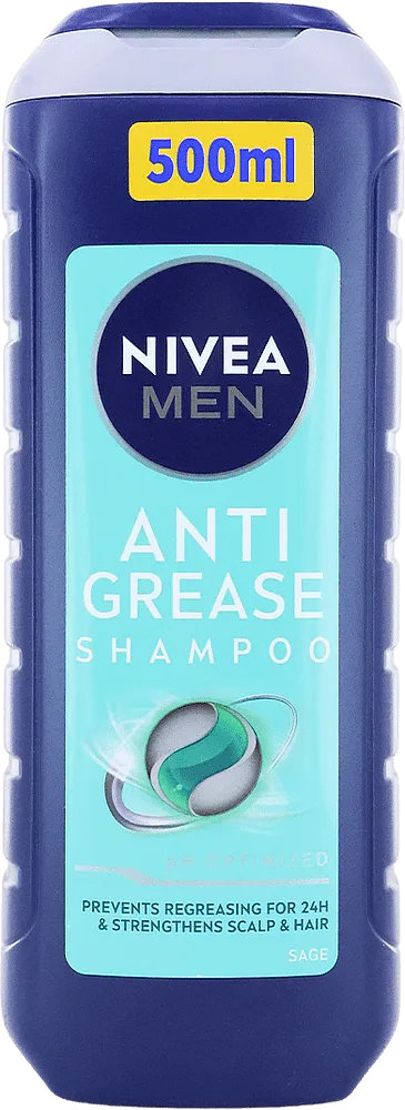 Շամպուն «Nivea Men Anti-Grease» 500մլ