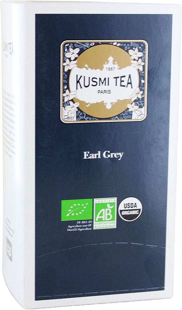 Чай черный "Kusmi Earl Grey Organic" 25*2г