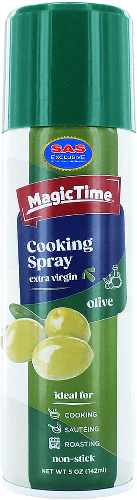 Olive oil-spray "Magic Time Cooking Spray Extra Virgin Olive" 142ml