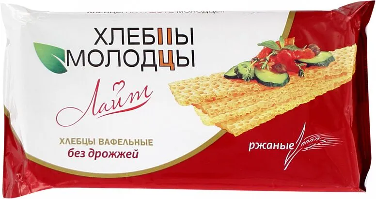 Rye crispbreads "Khlebtsi Molodci" 70g