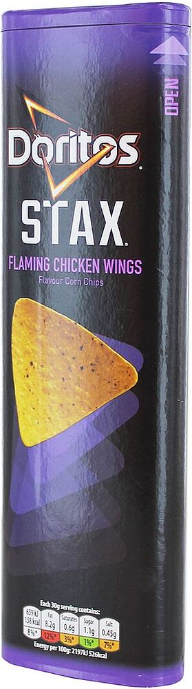 Chips "Doritos Stax" 170g Chicken wings
