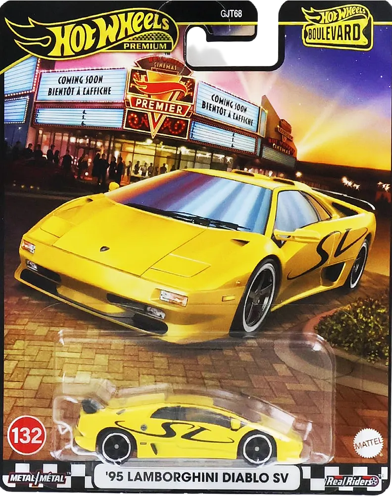 Toy-car 'Hot Wheels '95 Lamborghini Diablo SV"