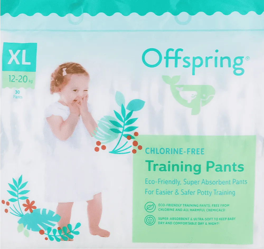 Panty - diapers "Offspring XL" 12-20kg, 30 pcs
