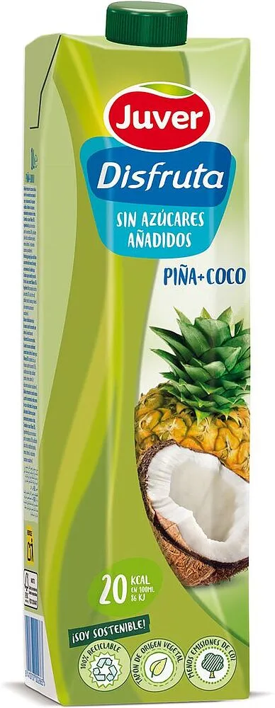 Pineapple & coconut juice "Juver" 1l