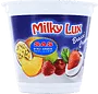 Milk dessert with strawberry flavour "Milky Lux Strawberry" 125g
