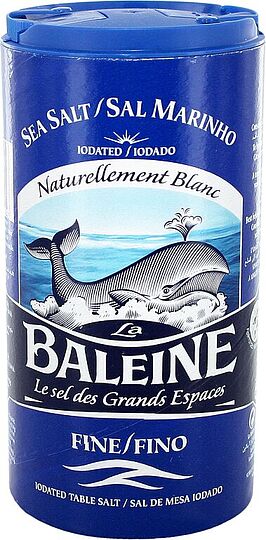 Соль морская ''La Baleine'' 500г