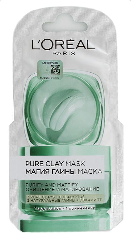 Facial mask "Loreal Paris" 6ml
