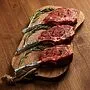 Seasoned Tomahawk steak