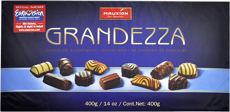 Շոկոլադե կոնֆետների հավաքածու «Mauxion Grandezza» 400գ