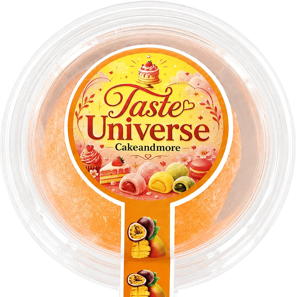 Pastry mochi with mango & passion fruit flavor "Taste Universe" 60g
