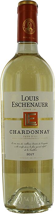 Գինի սպիտակ «Louis Eschenauer Chardonnay» 0.75լ