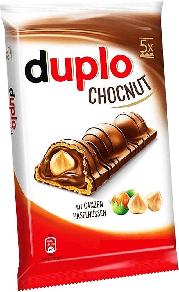 Շոկոլադե կոնֆետներ «Ferrero Duplo Chocnut» 5×26գ