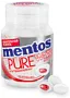 Жевательная резинка клубничная "Mentos Pure White" 54г