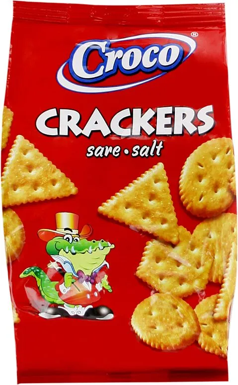 Salted crackers "Croco Salt" 100g 
