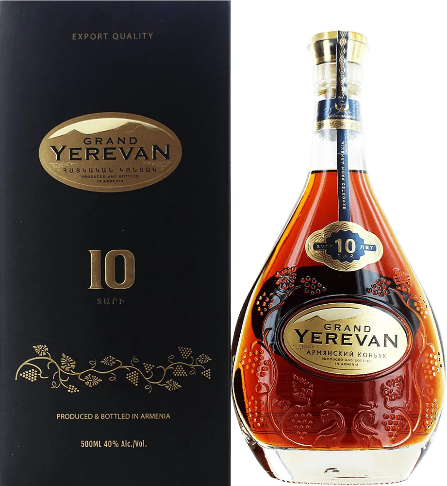 Cognac "Grand Yerevan 10*" 0.5l
