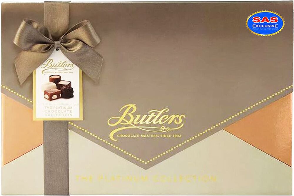 Շոկոլադե կոնֆետների հավաքածու «Butlers The Platinum Collection» 410գ
 