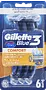 Shaving system "Gillette Blue 3" 6 pcs