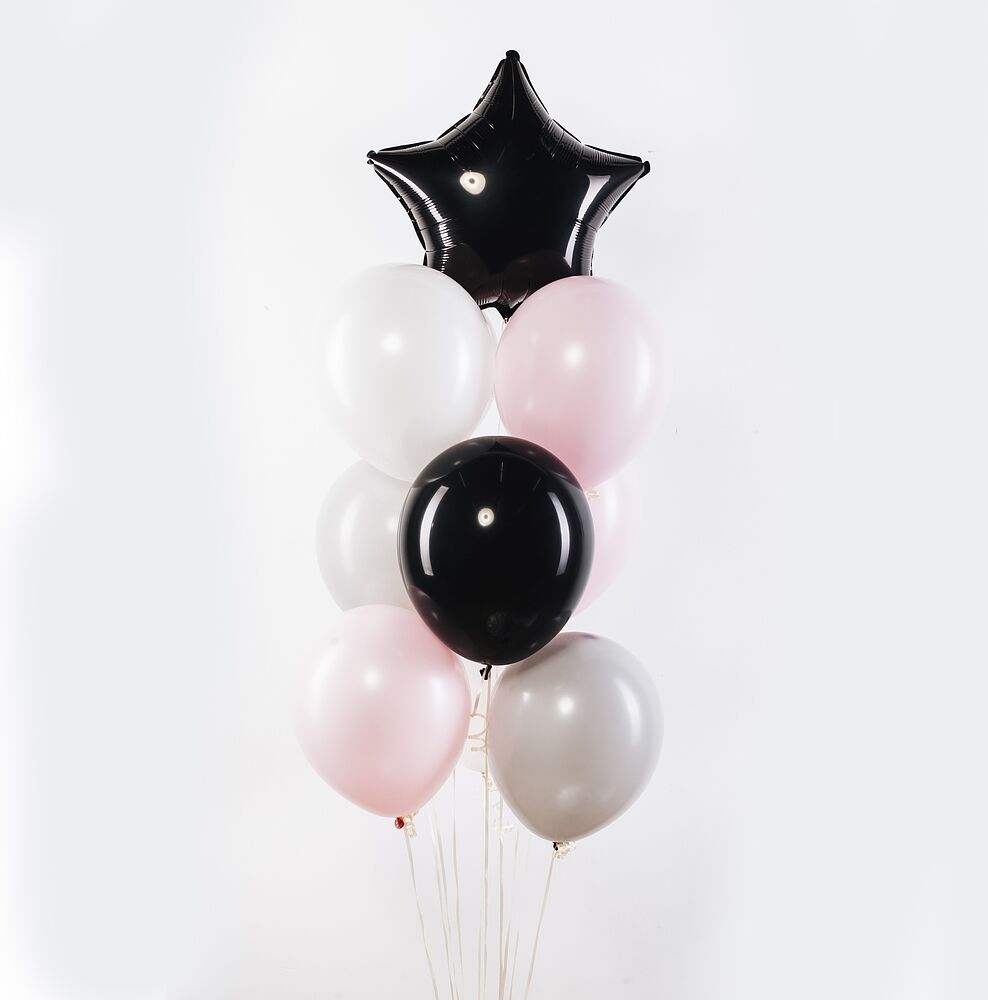 Helium gas Balloons 7pcs 