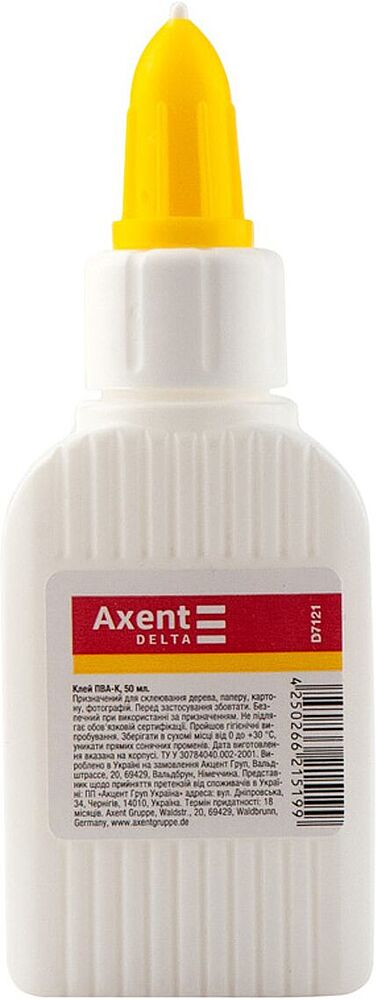 Glue "Axent Delta" 50ml
