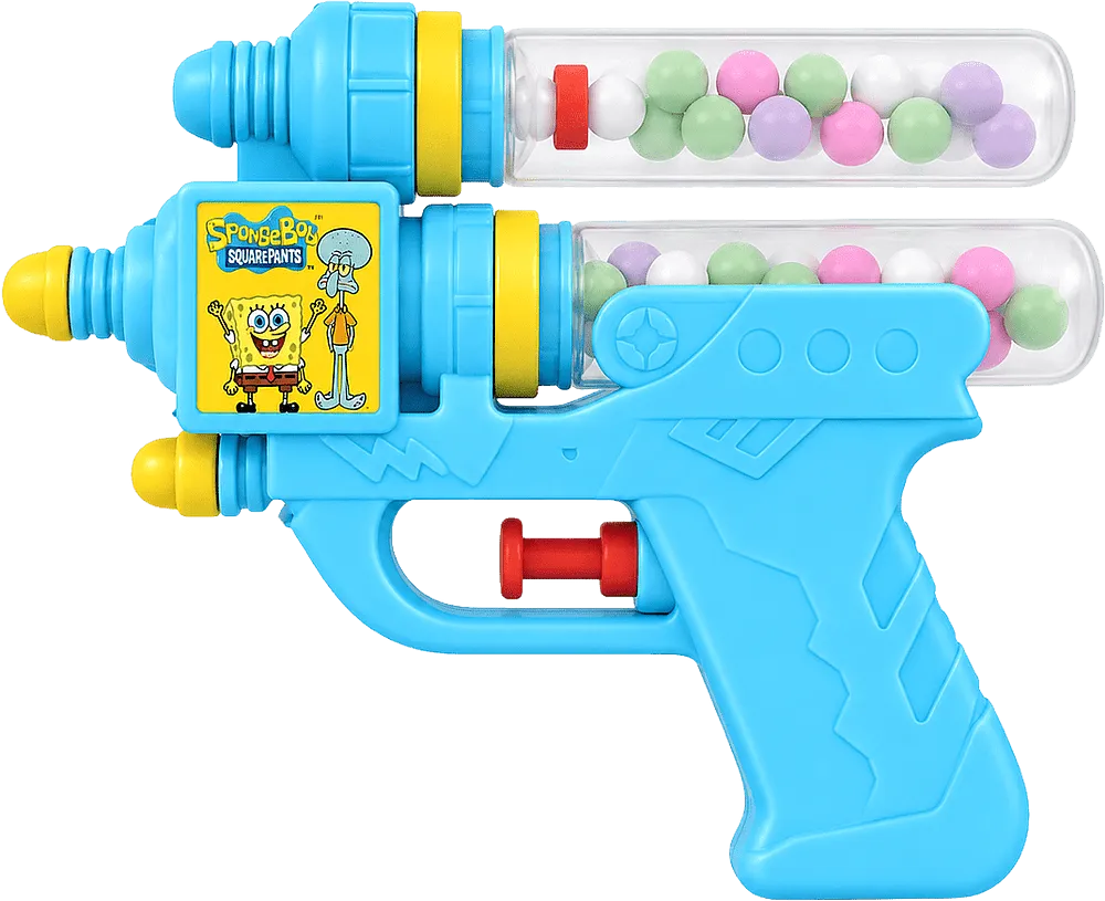 Խաղալիք + կոնֆետ «Bip Water Shooter Sponge Bob» 10գ
