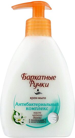Antibacterial cream-soap 