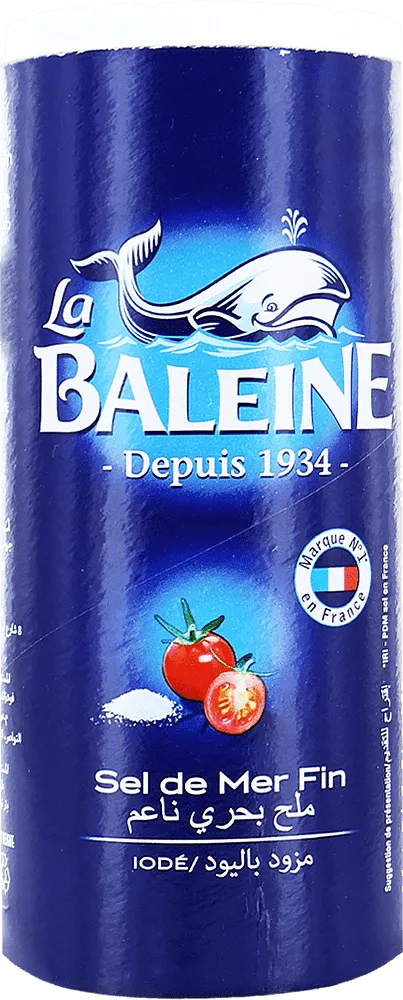 Sea salt "La Baleine" 600g 