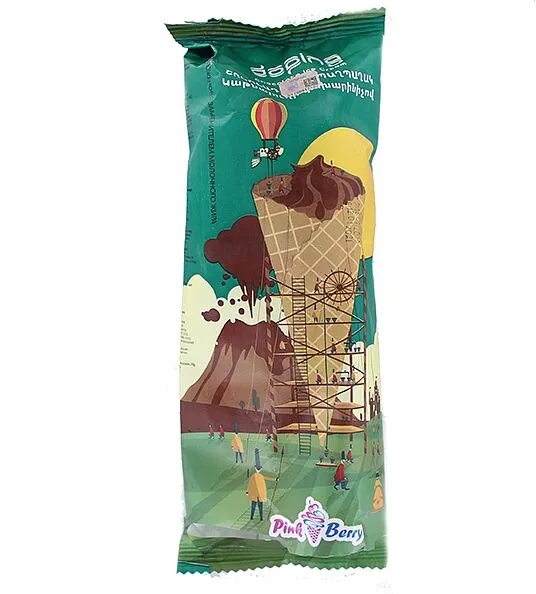 Chocolate ice-cream "Pink Berry Doping" 125g