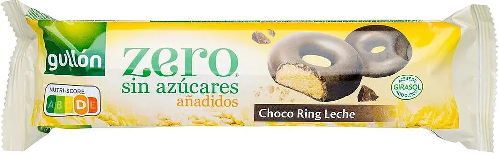 Chocolate cookies "Gullon Zero" 128g
