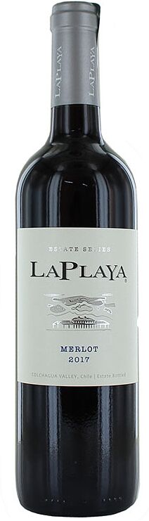 Вино красное "La Playa Merlot" 0.75л  