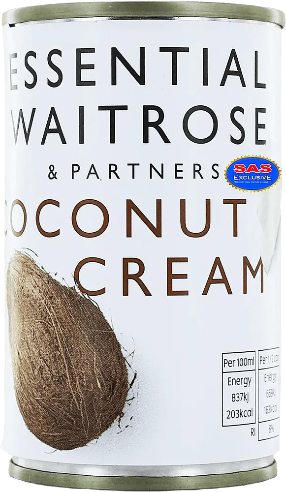 Կոկոսի սերուցք «Waitrose & Partners Essential» 160մլ
