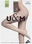 Tights "U&M 20 Den L" Bronz