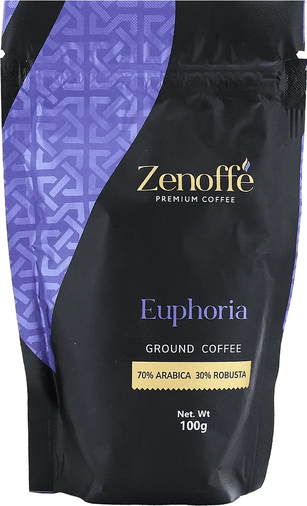 Ground coffee "Zenoffe Euphoria" 100g
