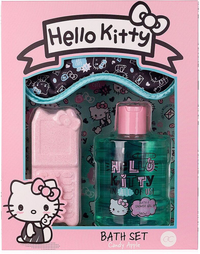 Набор для душа "Accentra Hello Kitty Happy" 3шт.