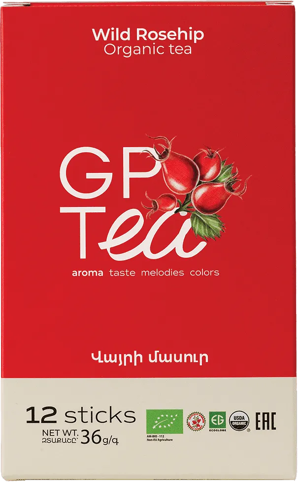 Rosehip tea "GP Organic" 12*3g