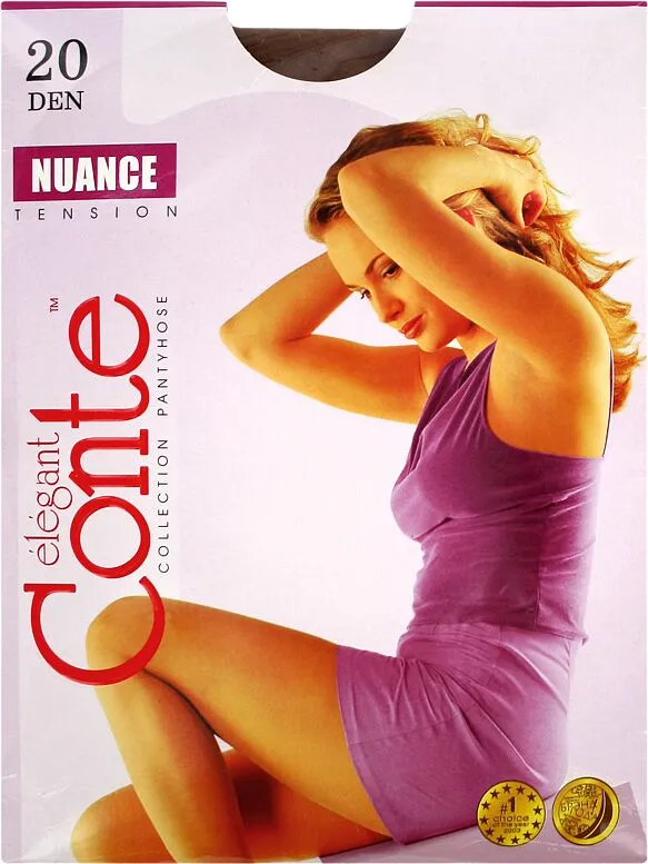 Колготки бронзовые "Conte Elegant Nuance 20 Den N5" 