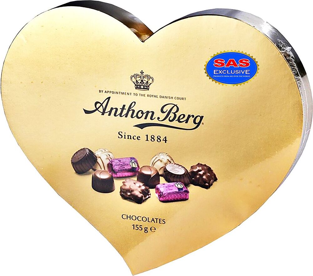 Շոկոլադե կոնֆետների հավաքածու «Anthon Berg» 155գ