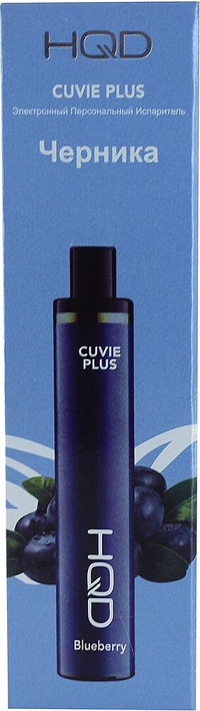 Electric pods "HQD CUVIE PLUS" 1200 puffs, Blueberry