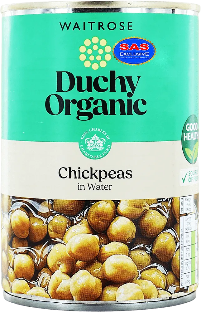 Սիսեռ օրգանական «Waitrose Duchy Organic Chickpeas» 410գ